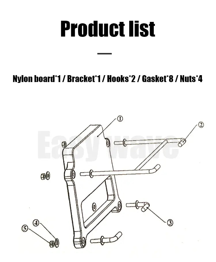 Modified outboard transom for paddle board motor