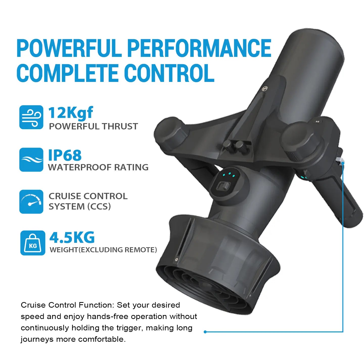 Easywave underwater scooter 4 gears
