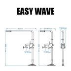 S01 outboard bracket - EASY WAVE