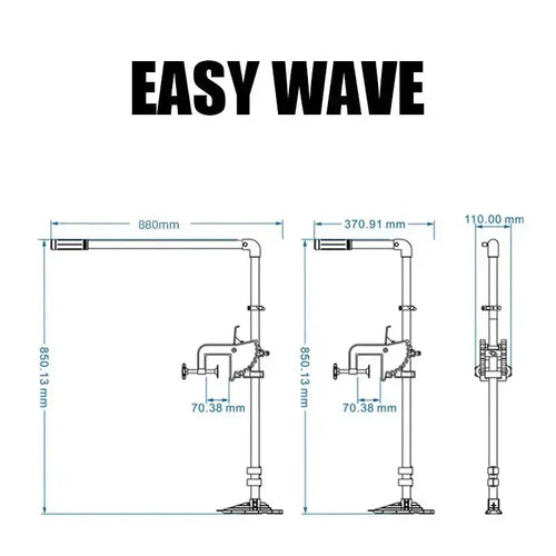 S01 outboard bracket - EASY WAVE